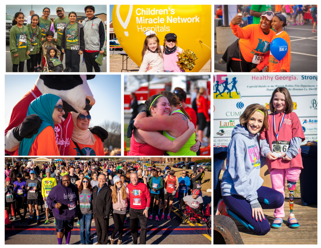 Inspiring images of participants throughout the years at the the Cantrell Center 5K & 1 Mile benefiting our local Children's Hospital in Macon, Georgia